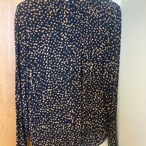 & Other Stories Animal Print (?) Blouse
